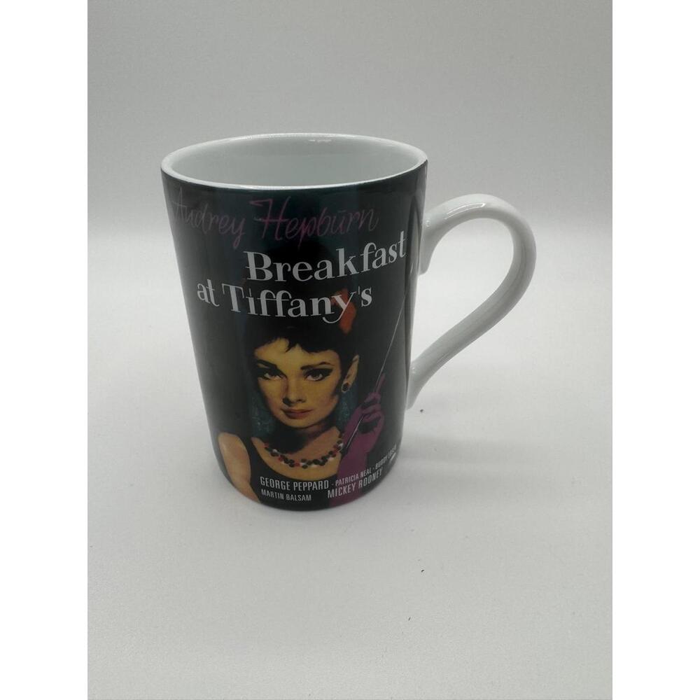 Audrey Hepburn “Breakfast at Tiffany’s” Coffee Mug Tea Cup Nice! Made In Germany